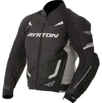 Moto bunda Ayrton Evoline černá/bílá, M