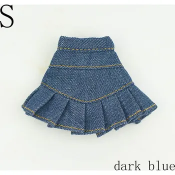 Doplněk pro panenku Čína Denim sukýnky pro panenku Blythe Barvy: tmavě modrá