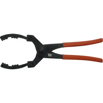Olejový filtr Velké flexibilní kleště na olejové a palivové filtry nákladních aut, univerzální, rozsah 108 - 178 mm, Welzh (Welzh Werkzeug)