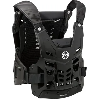 Motocyklový chránič hrudi a pátěře Hrudní chránič MOOSE RACING SYNAPSE LITE ROOST DEFLECTOR černý vel. M/L (Testován a certifikován podle normy EN 1621-2: 2014 / EN 1621-3: 2018 )
