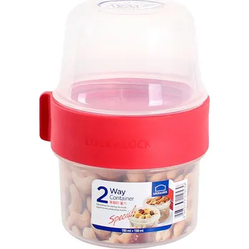 Dóza na potraviny Lock & Lock Dóza na potraviny 2v1 300 ml
