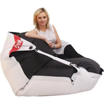 Sedací pytel BeanBag Sedací pytel 189x140 duo white - black