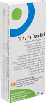 Léky na uši a oči Thealoz Duo Gel 30 x 0.4 g