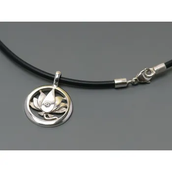 Souprava šperků Lotos se zirkonem, Velikost 50