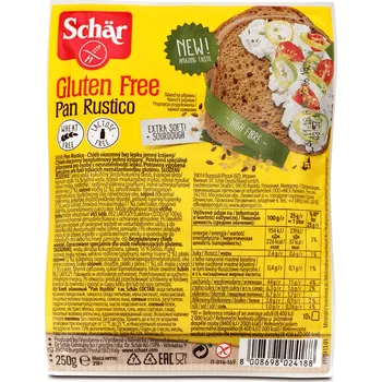 Trvanlivě pečivo Schär Pan Rustico 250 g