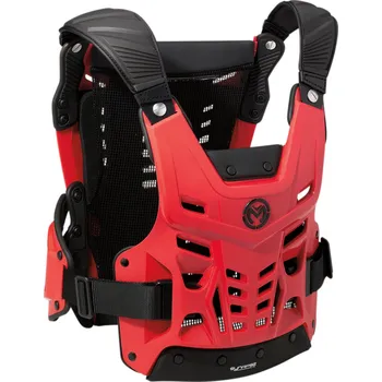 Motocyklový chránič hrudi a pátěře Hrudní chránič MOOSE RACING SYNAPSE LITE ROOST DEFLECTOR červený vel. XL/XXL (Testován a certifikován podle normy EN 1621-2: 2014 / EN 1621-3: 2018)