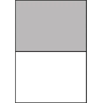 Samolepící etiketa Samolepicí etiketa A4, 2ks na archu, 210 x 148 mm