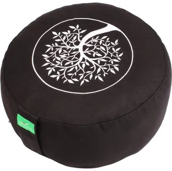 Meditační polštář Tree of life černý
