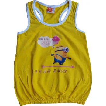 Chlapecké tričko xcena Minions tričko na ramínka žluté Velikost: 6 roků