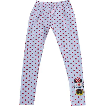 xcena Minnie Mouse legíny bílé s puntíky Velikost: 5 roků
