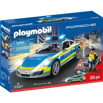 Stavebnice Playmobil Playmobil 70067 Porsche 911 Carrera 4S Policie