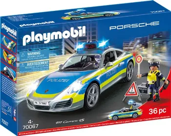 Stavebnice Playmobil Playmobil 70067 Porsche 911 Carrera 4S Policie