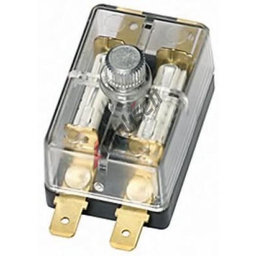 Boîte à Fusibles HELLA 2 Pôles 8A Noir - Avec Fusible, Fiche Type Vis