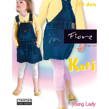 KATI 30den-leginy dětské Fiore mint-světle zelené 140-146