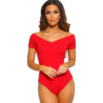 Dámské erotické body VšeNaSex.cz Dámské Body Red Wild Love Bardot Bodysuit Velikost: S (36-38)