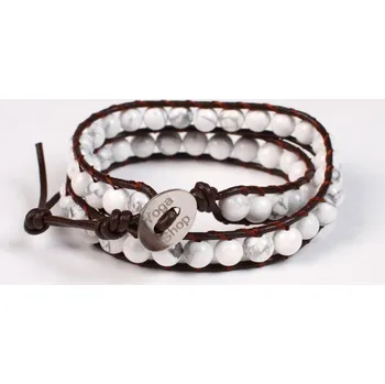 Souprava šperků 2. Náramek bílý tyrkys