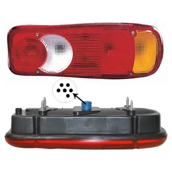 Zadní světlomet Zadní světlo VAN WEZEL 1651936