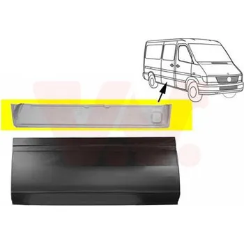 Auto zrcátko Dveře, karoserie VAN WEZEL 3075274