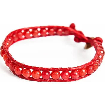 Souprava šperků 2. Náramek karneol