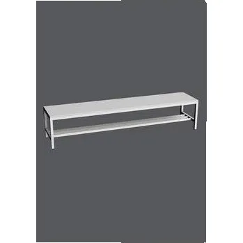 Botník LAV 20A Lavice do prostoru 2m 420x2000x400mm Barvy skříní	 Celošedá RAL7035