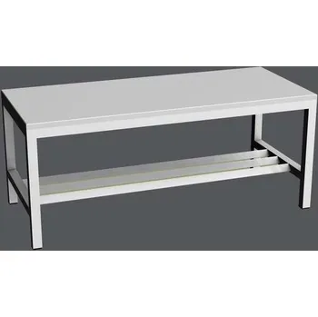 Botník LAV 10A Lavice do prostoru 1m 420x1000x400 Barvy skříní	 Celošedá RAL7035