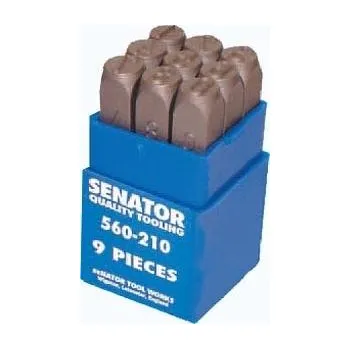 Raznice Sada ručních raznic čísla 0-9 5.0mm