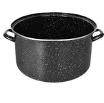 Orion kastrol smaltovaný černý 32 cm