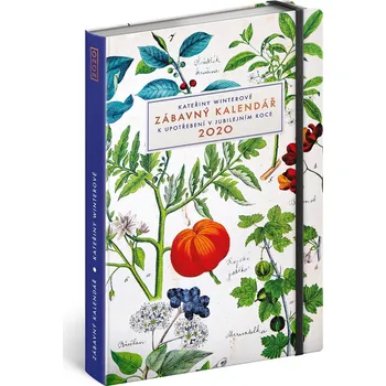 Diář Presco Group Zábavný kalendář Kateřiny Winterové 13 × 21 cm 2020