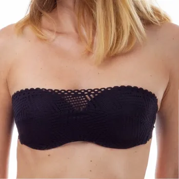 Podprsenka Antigel - Tressage graphic podprsenka vyztužená s odepínacímí ramínky tressage noir 75C ECC5637