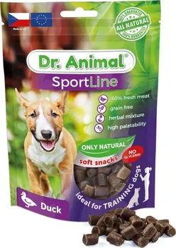 Pamlsek pro psa Dr. Animal SportLine kachní 100 g