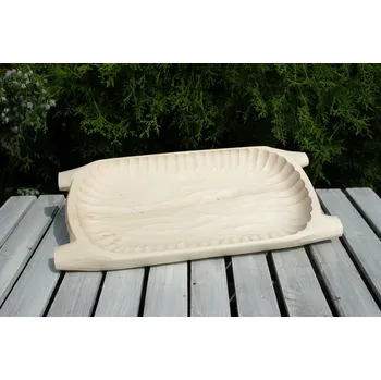 Dřevěná hračka Dřevěné dlabané korýtko 50