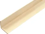 Smrkové lišty rohové L4040 - 40x40x2500 - Dřevěná lišta - rohová vnější