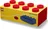 LEGO Stolní box 8 se zásuvkou, červený