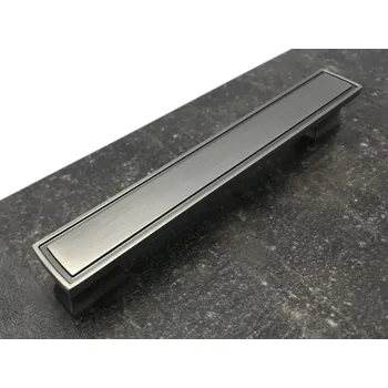 Nábytkové kování Nábytková úchytka Locarno starostříbro broušené