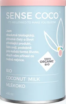 Rostlinné mléko Sense Coco Bio kokosové mléko 0,4 l