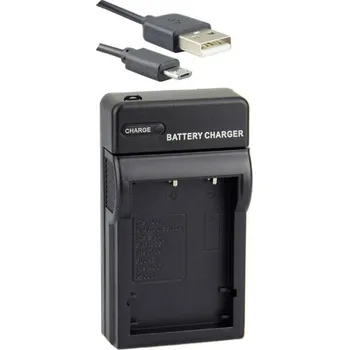 TopTechnology USB Nabíječka pro fotoaparáty, kamery Kodak, Medion, Toshiba, Aiptek, Ricoh, Panasonic a další