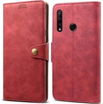 Pouzdro na mobilní telefon Lenuo Leather pro Honor 20 Lite červené