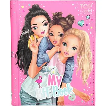 Diář Top Model Janet, Fergie a Candy se samolepkami