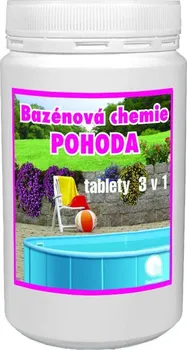 Bazénová chemie Pohoda Tablety chlorové 3v1 1 kg