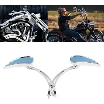 Elektrokoloběžka Zrcátka na elektrokoloběžku Chopper style slzy závit M10 L+P