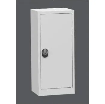 Policová skříň SPS 05B Skříň jednodveřová policová Barvy skříní šedo-šedé RAL7031