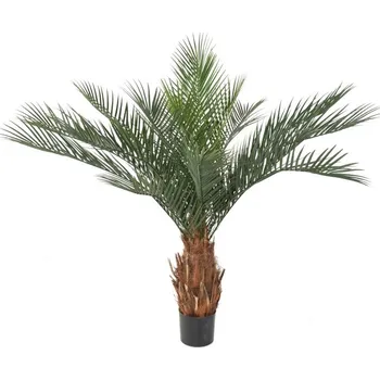 umělá květina Umělá Phoenix palma tři kmeny, 130cm
