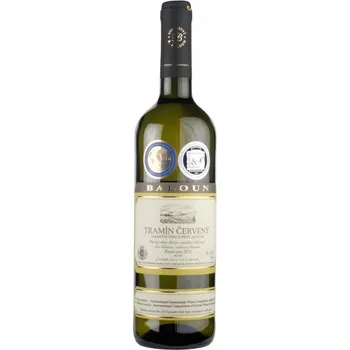 Víno Baloun vinařství Baloun Tramín červený 2017 pozdní sběr 0,75 l suché moravské bílé víno 17037