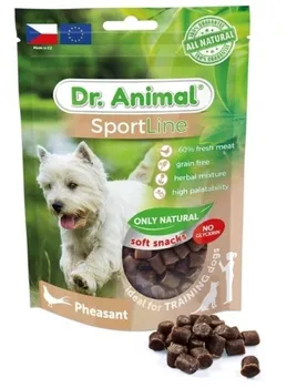 Pamlsek pro psa Dr. Animal SportLine bažant 100 g