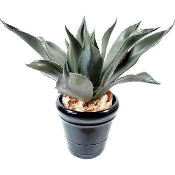 umělá květina Luxusní umělý kaktus AGAVE GIGANT, 75cm