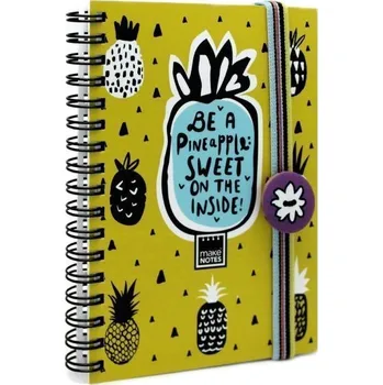 Zápisník MAKENOTES Zápisník A6 SWEET PINEAPPLE