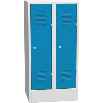 SAS 32C A Nízká kovová šatní skříň svařená Barvy skříní	 šedo-šedé RAL7031