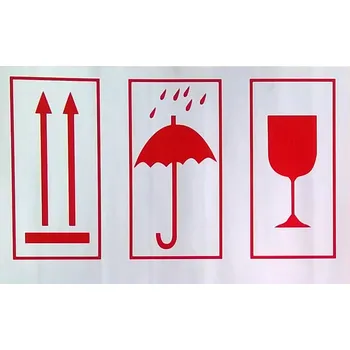 Obalový materiál 200 ks - Manipulační značka 3 Symboly arch