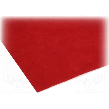 Čalounická tkanina; 1500x700mm; červená; samolepící