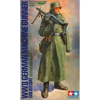 Plastikový model 1:16 WWII German Machine Gunner (Gretcoat)